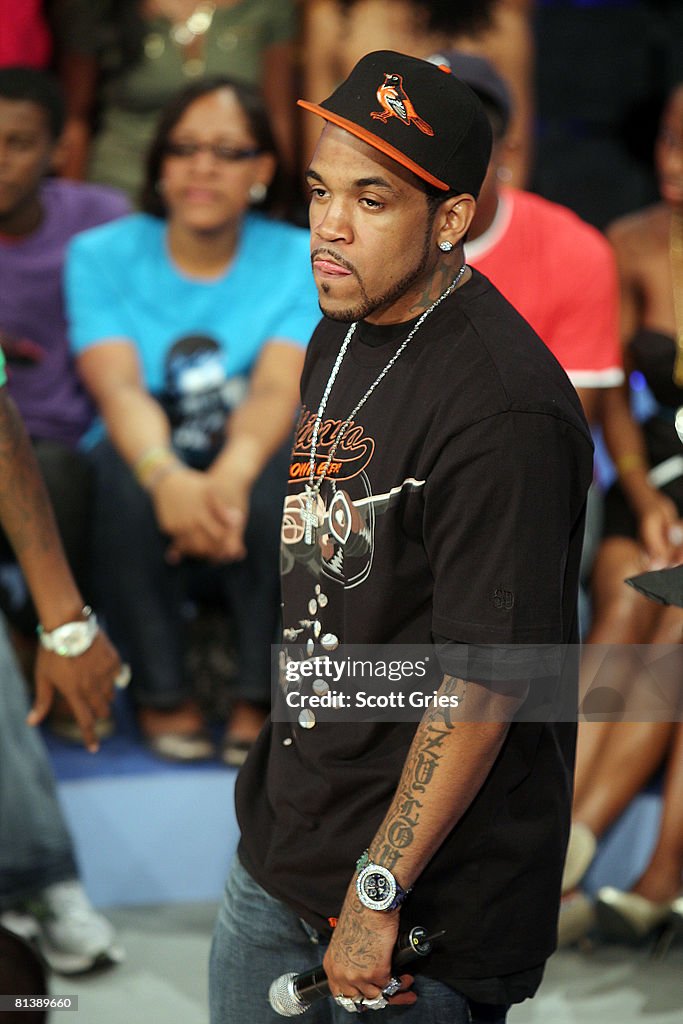 Lloyd Banks of G-Unit appears on BET's '106 Park' at the BET