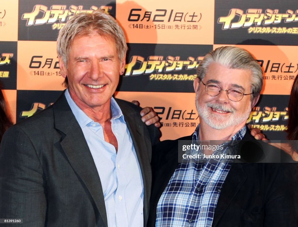 "Indiana Jones And The Kingdom Of The Crystal Skull" Press Conference