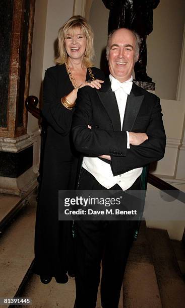 Julia Somerville attends the Royal Academy Annual Dinner, at the Royal Academy of the Arts on June 3, 2008 in London, England.