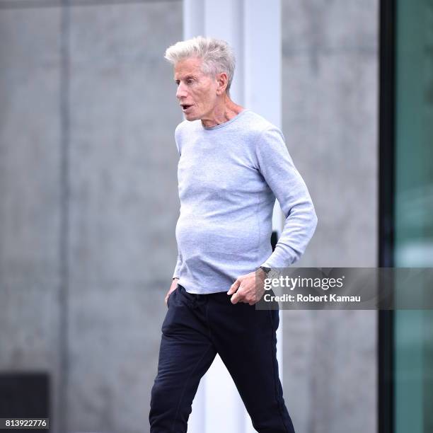 Calvin Klein seen out in Manhattan on July 12, 2017 in New York City.