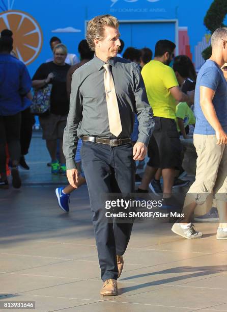 Josh Meyers is seen on July 12, 2017 in Los Angeles, California.