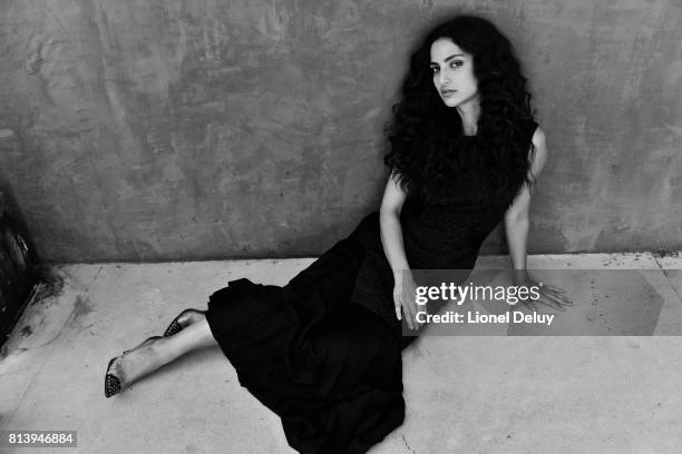 Actress Medalion Rahimi is photographed for Self Assignment on August 1, 2016 in Los Angeles, California.