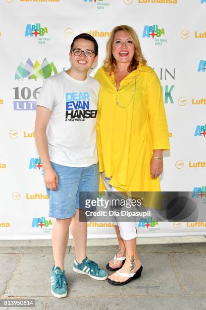 Will Roland and Delilah Rene attend 106.7 LITE FM's Broadway in Bryant Park 2017 at Bryant Park on July 13, 2017 in New York City.