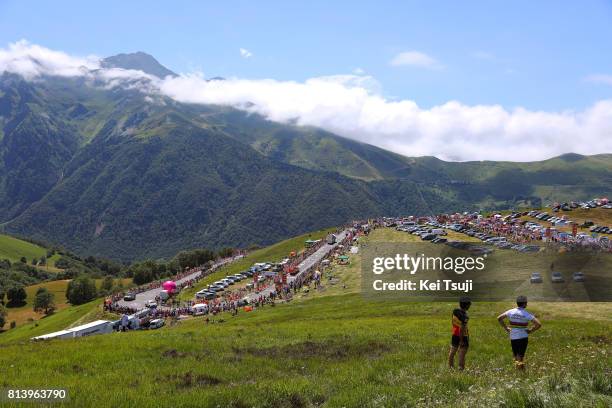 104th Tour de France 2017 / Stage 12 Peyragudes Mountains / Landscape / Pau - Peyragudes 1580m / TDF /