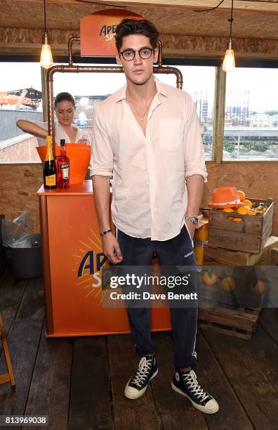 Isaac Carew attends the Aperol Spritz Social on July 13, 2017 in London, England.