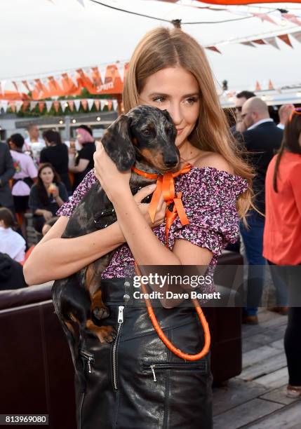 Millie Mackintosh attends the Aperol Spritz Social on July 13, 2017 in London, England.