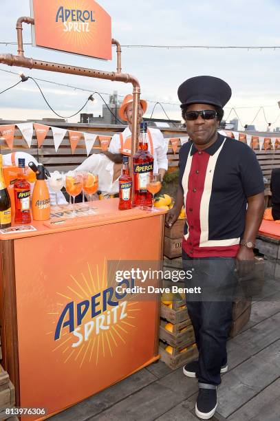 Norman Jay attends the Aperol Spritz Social on July 13, 2017 in London, England.