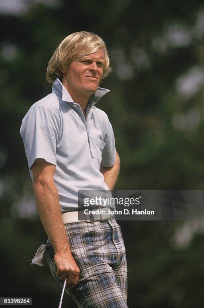 Golf: US Open, Johnny Miller during Thursday play at Winged Foot GC, Mamaronek, NY 6/13/1974