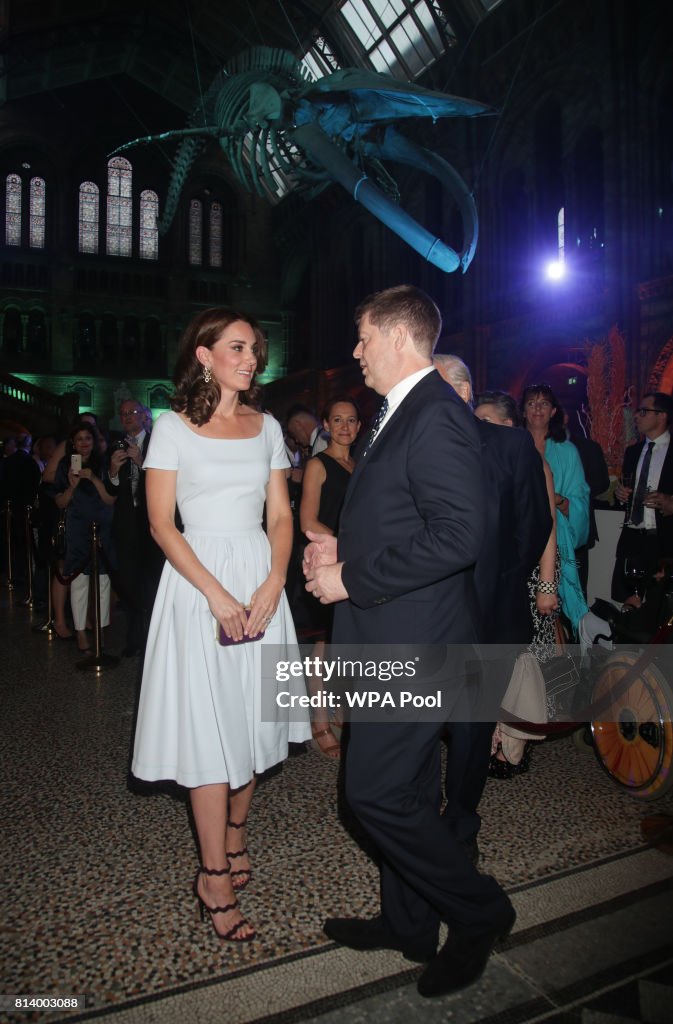 The Duchess Of Cambridge Attends Hintze Hall Launch Event