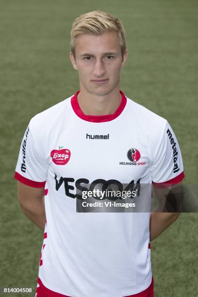 Robert van Koesveld during the team presentation of Helmond Sport on July 13, 2017 at the Lavans stadium in Helmond, The Netherlands