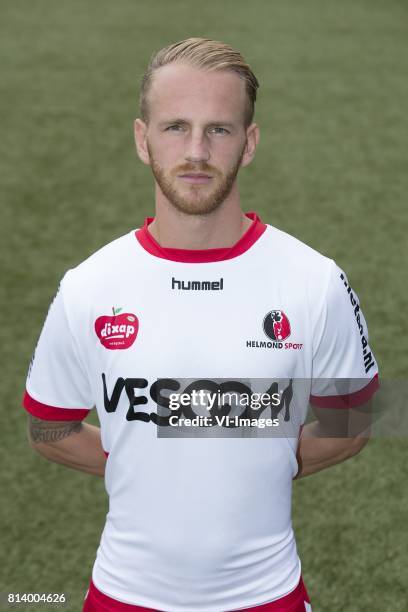 Jason Bourdouxhe during the team presentation of Helmond Sport on July 13, 2017 at the Lavans stadium in Helmond, The Netherlands