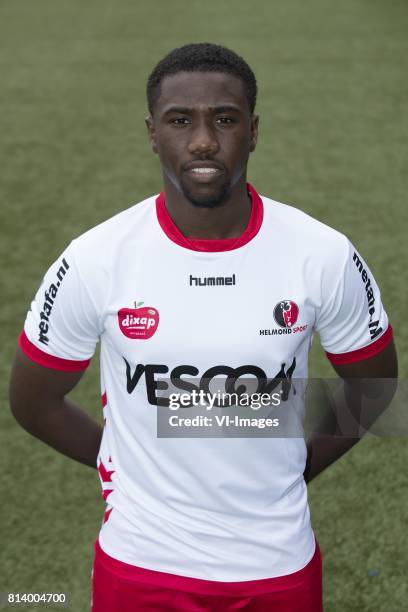 Maiky Fecunda during the team presentation of Helmond Sport on July 13, 2017 at the Lavans stadium in Helmond, The Netherlands