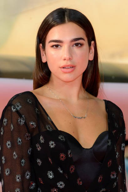 Dua Lipa arriving at the 'Dunkirk' World Premiere at Odeon Leicester Square on July 13, 2017 in London, England.