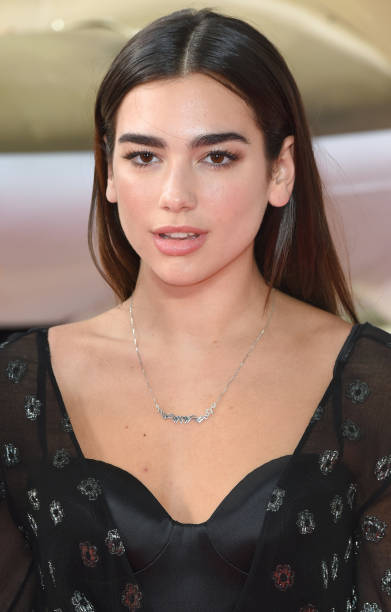 Dua Lipa attends the 'Dunkirk' World Premiere at Odeon Leicester Square on July 13, 2017 in London, England.