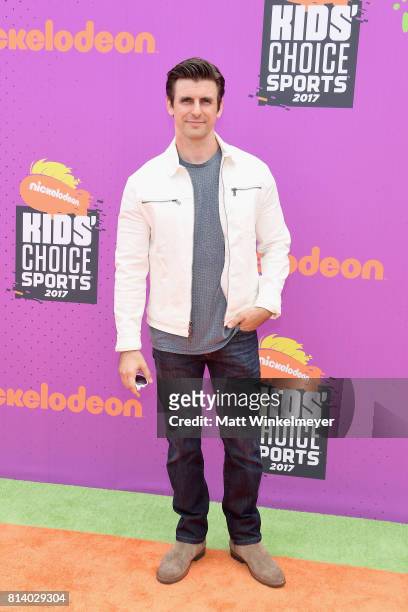 Actor Cooper Barnes attends Nickelodeon Kids' Choice Sports Awards 2017 at Pauley Pavilion on July 13, 2017 in Los Angeles, California.
