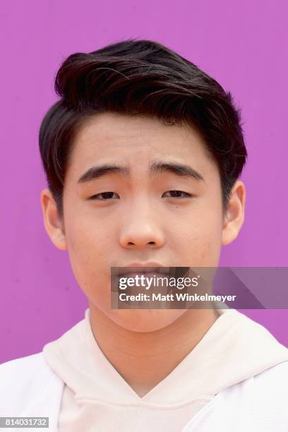 Actor Lance Lim attends Nickelodeon Kids' Choice Sports Awards 2017 at Pauley Pavilion on July 13, 2017 in Los Angeles, California.