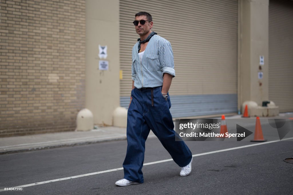 Street Style - NYFW: Men's July 2017 - Day 4