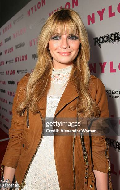 Mischa Barton at Nylon Magazine and MySpace's 3rd Annual Music Issue Party held on June 4, 2008 in Los Angeles, California.