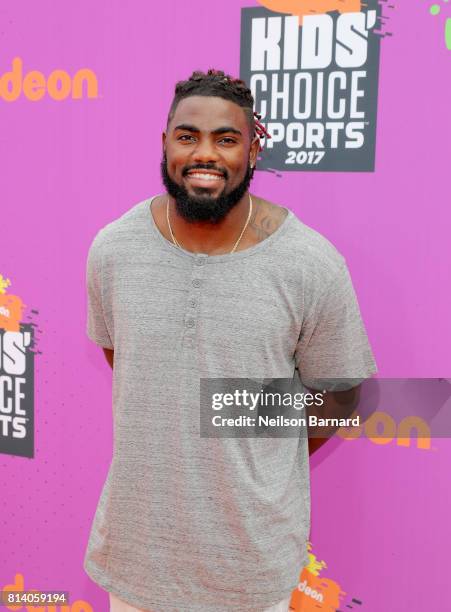 Landon Collins attends Nickelodeon Kids' Choice Sports Awards 2017 at Pauley Pavilion on July 13, 2017 in Los Angeles, California.