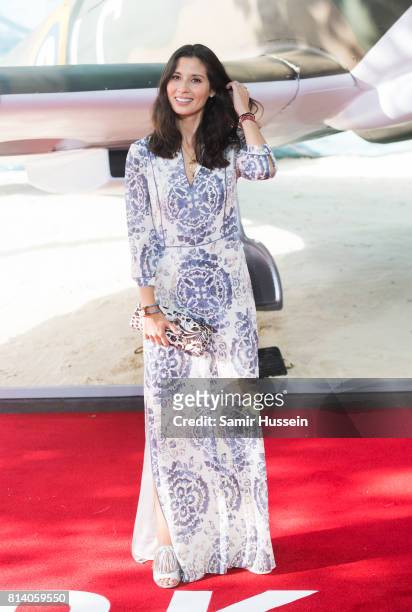 Jasmine Hemsley arriving at the "Dunkirk" World Premiere at Odeon Leicester Square on July 13, 2017 in London, England.