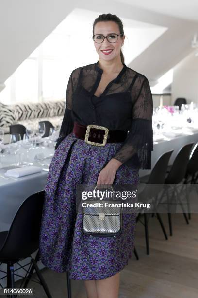 Annika Hofmann during the Clos19 dinner on July 13, 2017 in Munich, Germany.