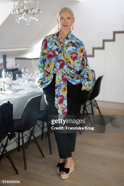 Christiane Arp during the Clos19 dinner on July 13, 2017 in Munich, Germany.