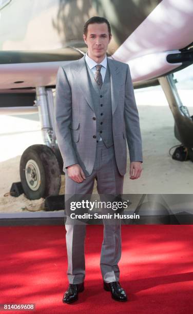 James D'Arcy arriving at the "Dunkirk" World Premiere at Odeon Leicester Square on July 13, 2017 in London, England.