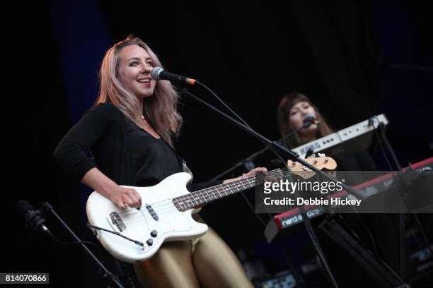 Lyla Foy performing live on stage at Iveagh Gardens on July 13, 2017 in Dublin, Ireland.
