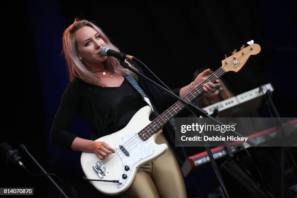 Lyla Foy performing live on stage at Iveagh Gardens on July 13, 2017 in Dublin, Ireland.