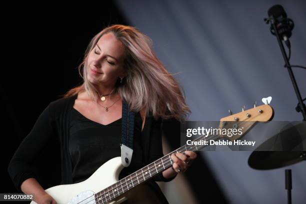 Lyla Foy performing live on stage at Iveagh Gardens on July 13, 2017 in Dublin, Ireland.