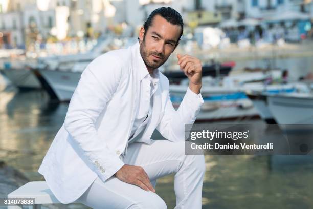 Aaron Diaz poses for a portrait session during the 2017 Ischia Global Film & Music Fest on July 13, 2017 in Ischia, Italy.