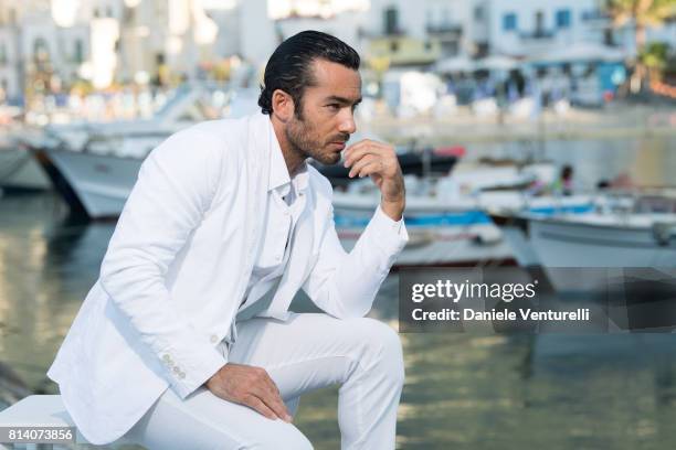 Aaron Diaz poses for a portrait session during the 2017 Ischia Global Film & Music Fest on July 13, 2017 in Ischia, Italy.