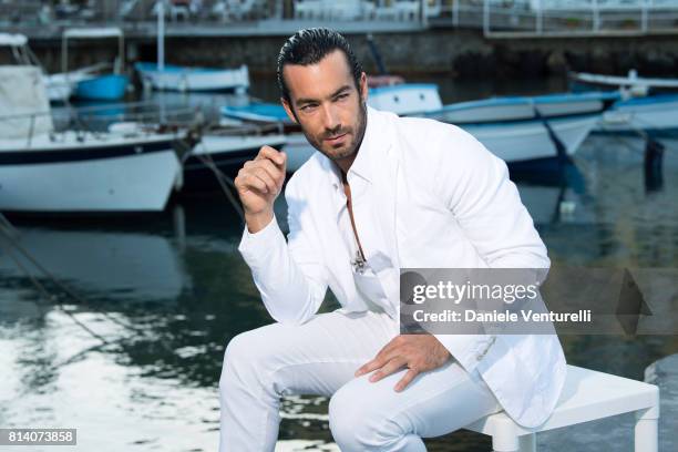 Aaron Diaz poses for a portrait session during the 2017 Ischia Global Film & Music Fest on July 13, 2017 in Ischia, Italy.