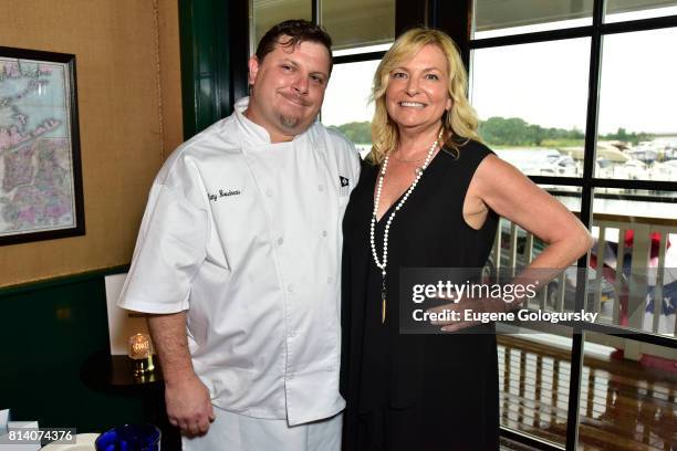 Matty Boudreau, and Debra Halpert attend the Hamptons Magazine Celebration with Cover Star Karolina Kurkova on July 13, 2017 in Sag Harbor, New York.