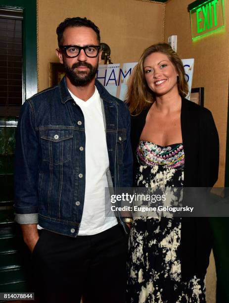 Yannis Papagianni, and Vanessa Jenson attend the Hamptons Magazine Celebration with Cover Star Karolina Kurkova on July 13, 2017 in Sag Harbor, New...