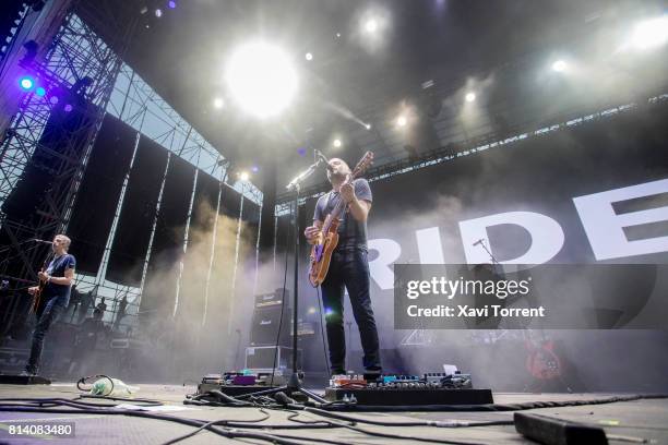 Andy Bell and Mark Gardener of Ride perform in concert during day 1 of Festival Internacional de Benicassim on July 13, 2017 in Benicassim, Spain.