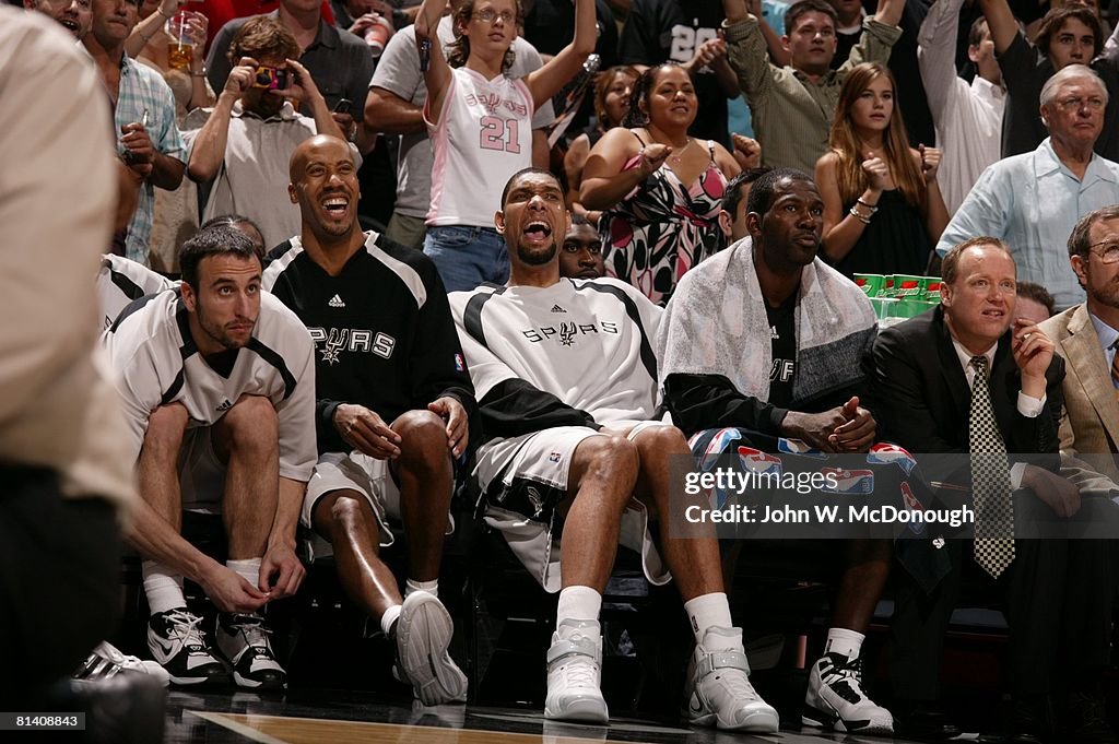 San Antonio Spurs Bench, 2007 NBA Western Conference Finals