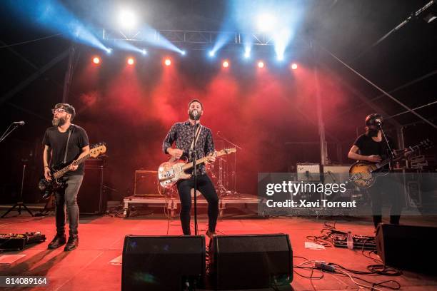 Viva Suecia perform in concert during day 1 of Festival Internacional de Benicassim on July 13, 2017 in Benicassim, Spain.