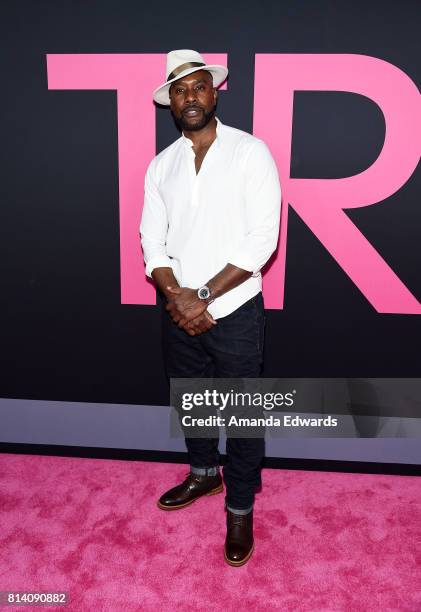 Actor Morris Chestnut arrives at the premiere of Universal Pictures' "Girls Trip" at the Regal LA Live Stadium 14 on July 13, 2017 in Los Angeles,...