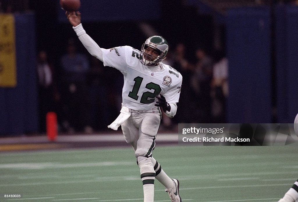 NFC Playoffs Philadelphia Eagles QB Randall Cunningham In Action nfc-playoffs-philadelphia-eagles-qb-randall-cunningham-in-action
