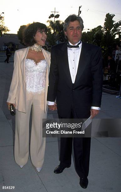 Jay Leno and wife Mavis.