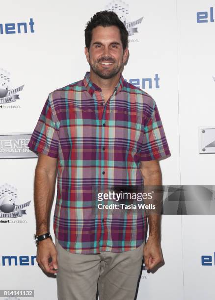 Matt Leinart attends Matt Leinart Foundation's 9th Annual "Celebrity Bowl" at Lucky Strike Lanes on July 13, 2017 in Hollywood, California.