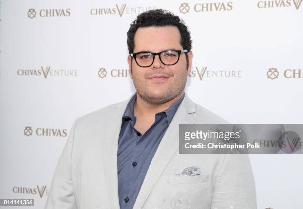 Actor Josh Gad at The Chivas Venture $1m Global Startup Competition at LADC Studios on July 13, 2017 in Los Angeles, California.