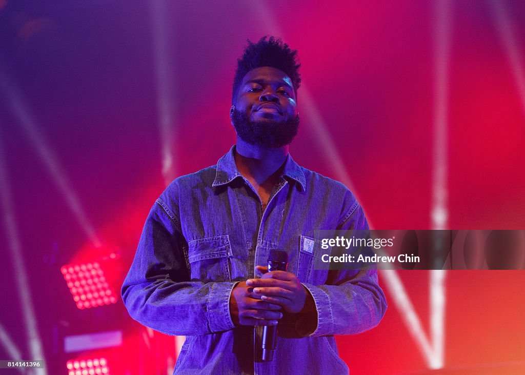 Khalid Performs At PNE Forum