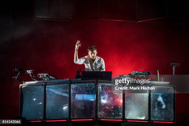 Flume performs on Day 7 of the RBC Bluesfest on July 13, 2017 in Ottawa, Canada.