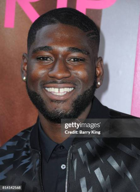 Actor Kwame Boateng attends the premiere of Universal Pictures' 'Girls Trip' at Regal LA Live Stadium 14 on July 13, 2017 in Los Angeles, California.
