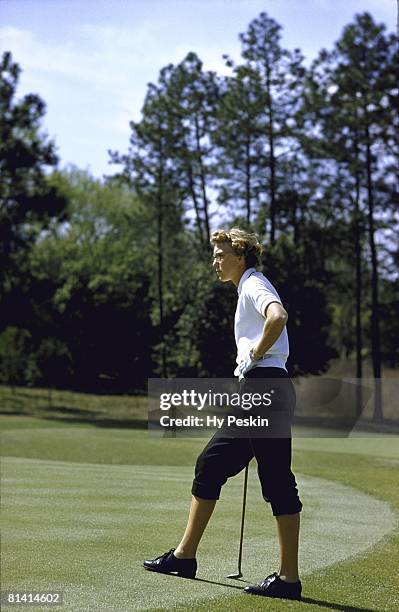 Golf: Mickey Wright at Augusta National, Augusta, GA 3/26/1956