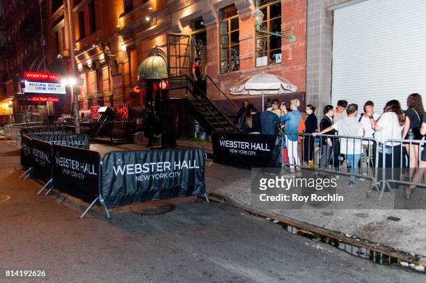 General atmosphere during Wilhelmina Models hosts NYFW: Men's Party at Webster Hall on July 13, 2017 in New York City.