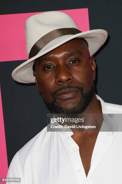 Actor Morris Chestnut attends the premiere of Universal Pictures' "Girls Trip" at Regal LA Live Stadium 14 on July 13, 2017 in Los Angeles,...