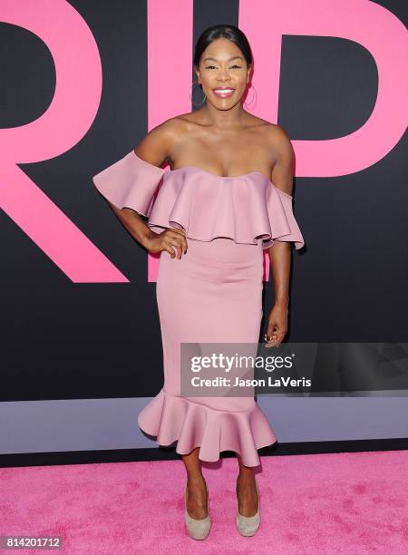 Actress Golden Brooks attends the premiere of "Girls Trip" at Regal LA Live Stadium 14 on July 13, 2017 in Los Angeles, California.